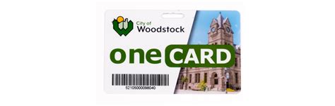 city of Woodstock one card